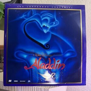 WALT DISNEY CLASSIC ALADDIN LASERDISC 1662 CS CAV LETTERBOX FORMAT DISNEYLAND